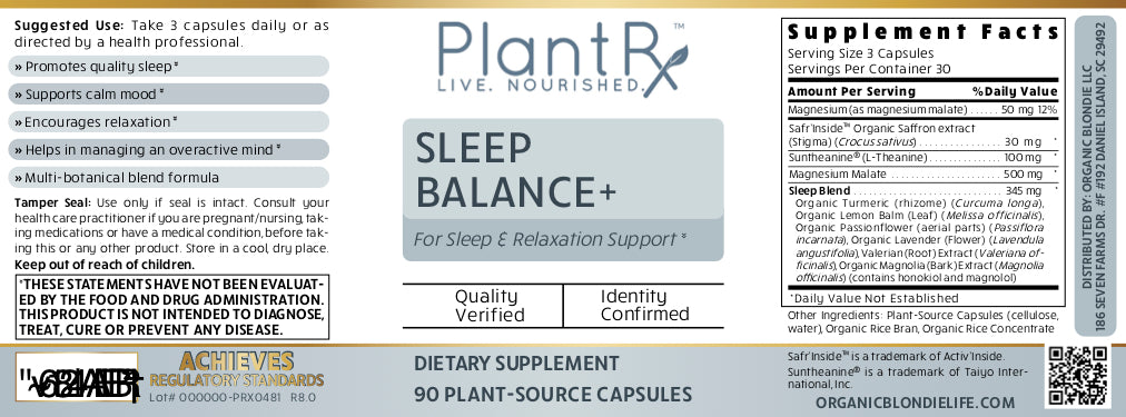 Sleep Balance+