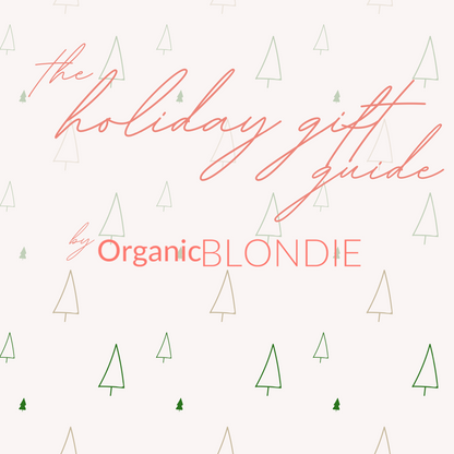 FREE Holiday Gift Guide from Organic Blondie